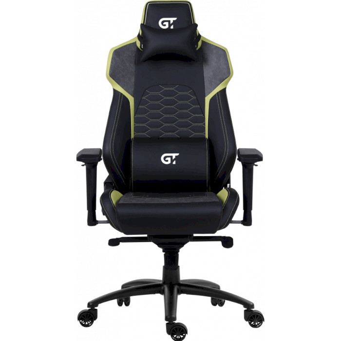 Крісло геймерське GT RACER X-8702 Black/Gray/Mint