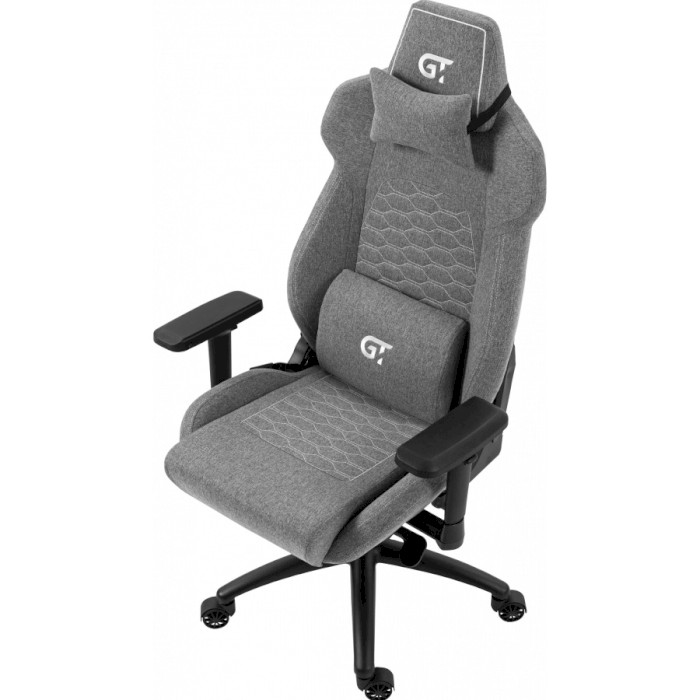 Крісло геймерське GT RACER X-8702 Fabric Gray