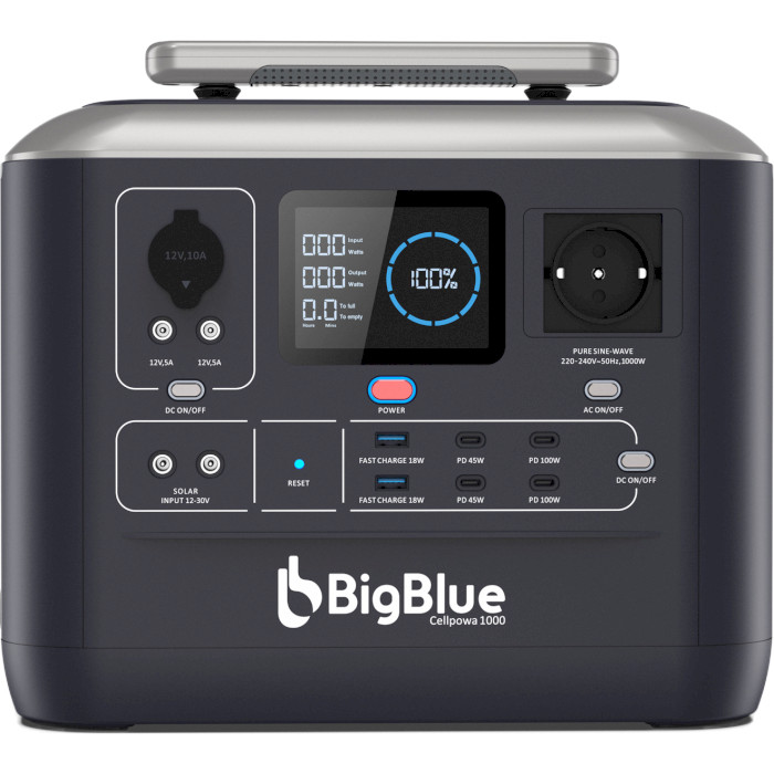 Зарядная станция BIGBLUE CellPowa 1000