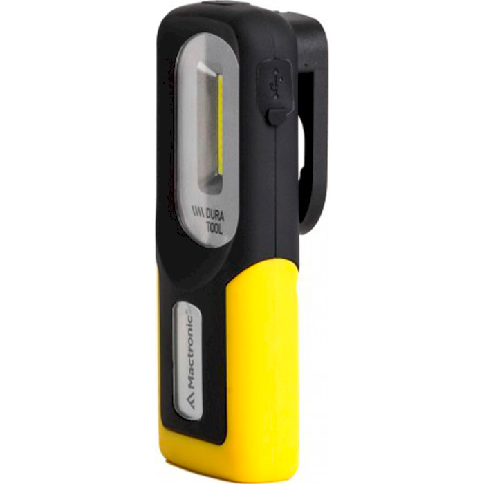 Ліхтар мультифункціональний MACTRONIC Dura Tool Rechargeable Micro-USB Black Yellow (PWL0011)