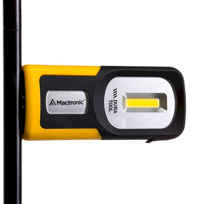 Фонарь мультифункциональный MACTRONIC Dura Tool Rechargeable Micro-USB Black Yellow (PWL0011)