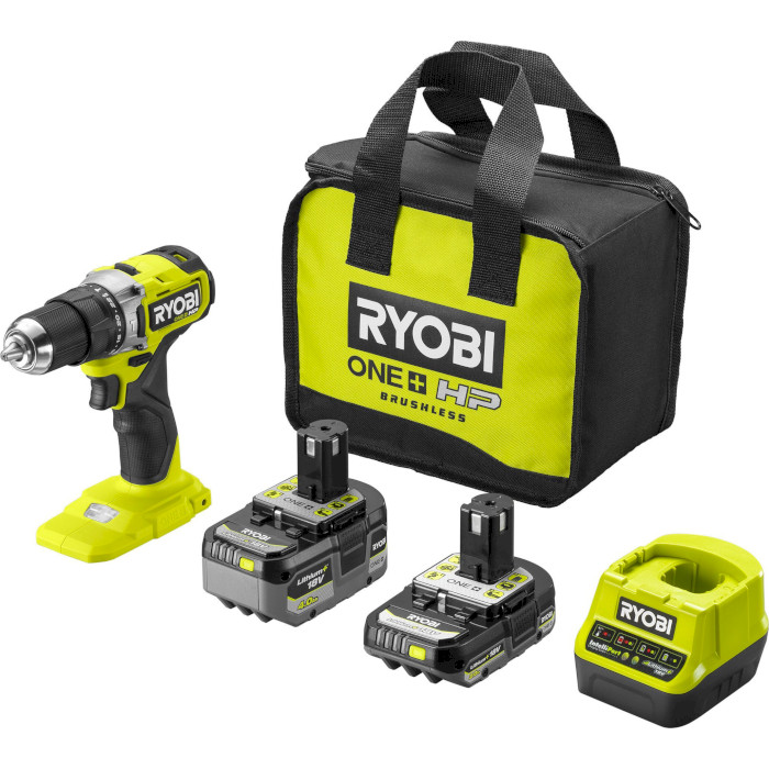 Аккумуляторная дрель-шуруповёрт RYOBI One+ HP RPD18C-242S (5133004983)