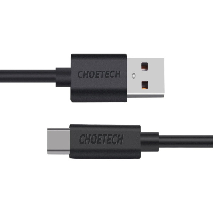 Кабель CHOETECH AC0004 USB-A to Type-C Cable 3м Black