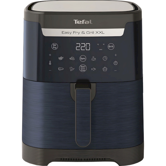 Мультипечь TEFAL Easy Fry & Grill XXL Black/Blue (EY801410)