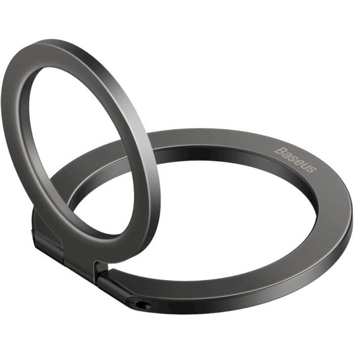 Кільце-тримач для смартфона BASEUS Halo Series Foldable Metal Ring Stand (Single-Ring) Gray (SUCH000012)