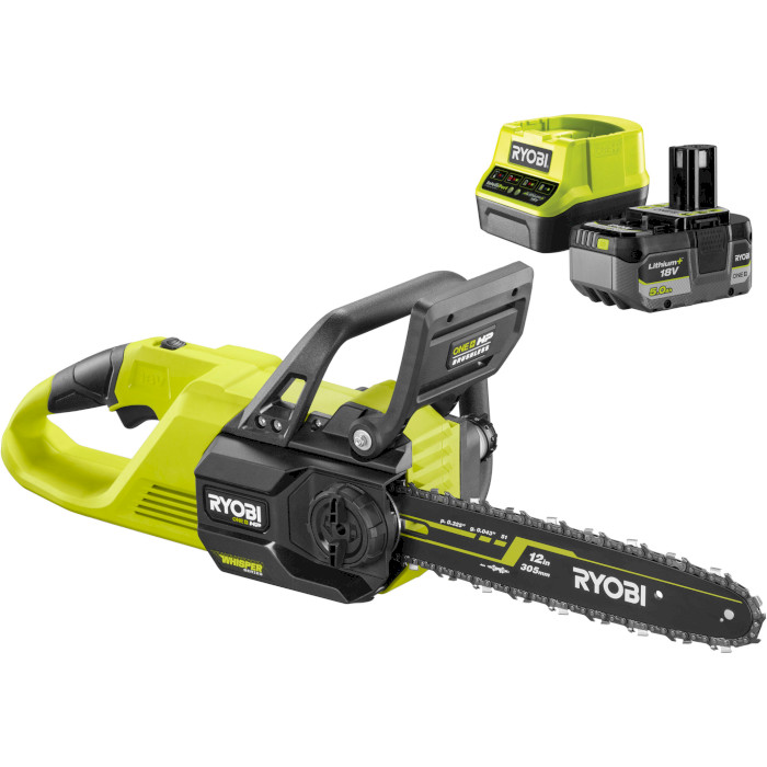 Пила цепная аккумуляторная RYOBI One+ HP RY18CSX30A-150 (5133005466)