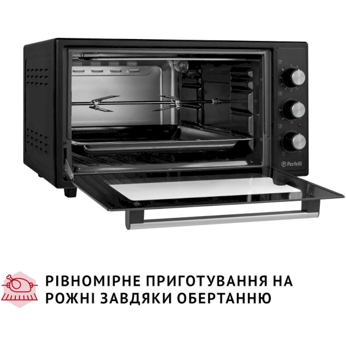 Электропечь PERFELLI Mirage 48 Black