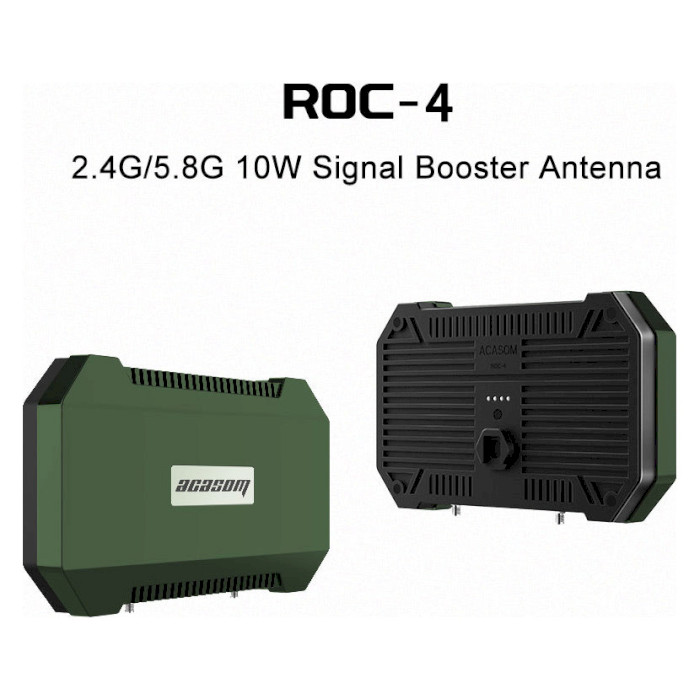 Підсилювач сигналу ACASOM ROC-4 Green 2.4G/5.8G 10W 8000mAh