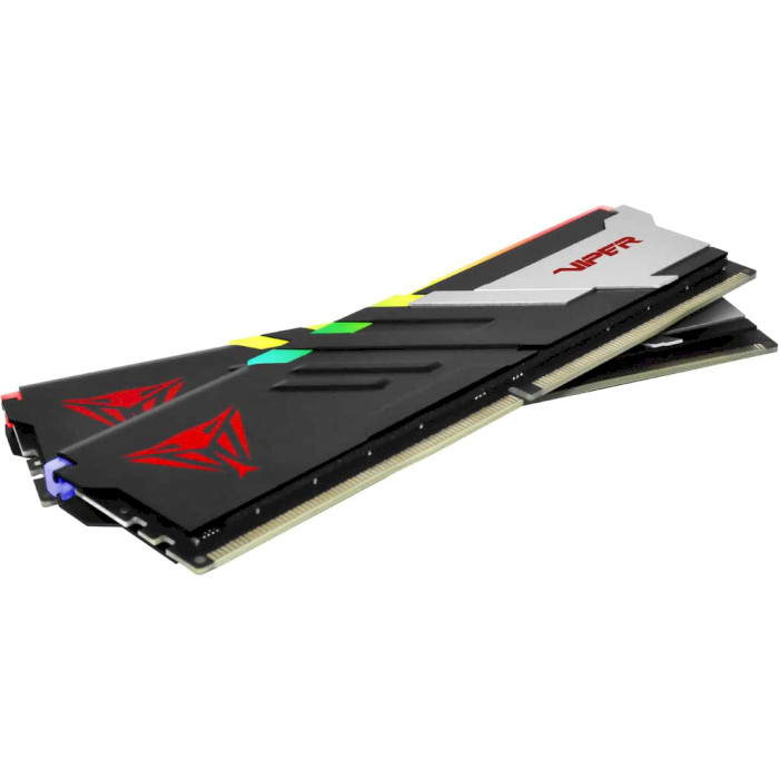 Модуль памяти PATRIOT Viper Venom RGB DDR5 6000MHz 32GB Kit 2x16GB (PVVR532G600C30K)