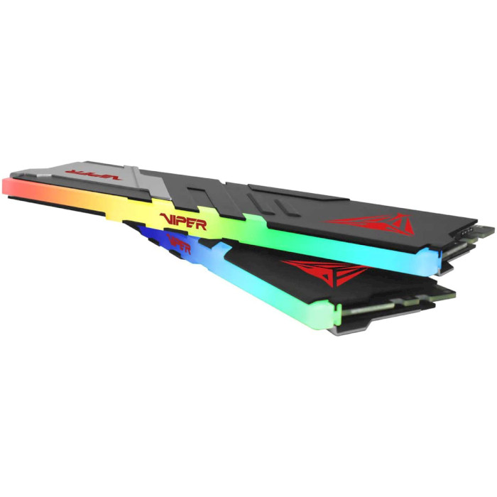 Модуль памяти PATRIOT Viper Venom RGB DDR5 6000MHz 32GB Kit 2x16GB (PVVR532G600C30K)