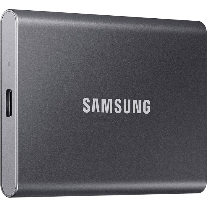 Портативний SSD диск SAMSUNG T7 1TB USB3.2 Gen1 Titan Gray (MU-PC1T0T/AM)