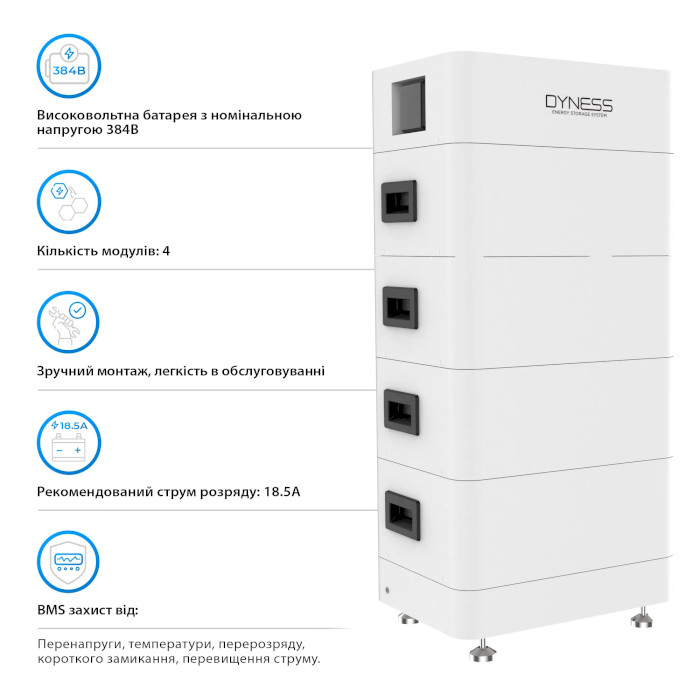 Система зберігання енергії DYNESS Tower T14