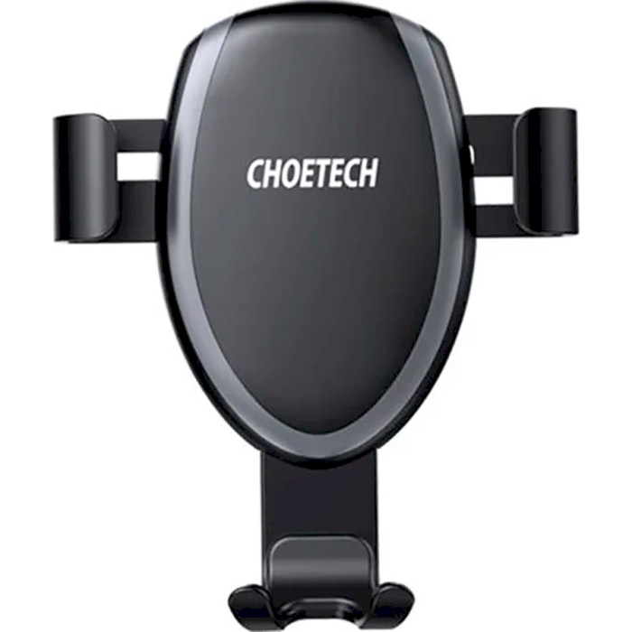 Автодержатель с беспроводной зарядкой CHOETECH T536-S Fast Wireless Car Charger 10W Black