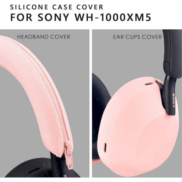 Наушники SONY WH-1000XM5 Pink (WH1000XM5P.CE7)