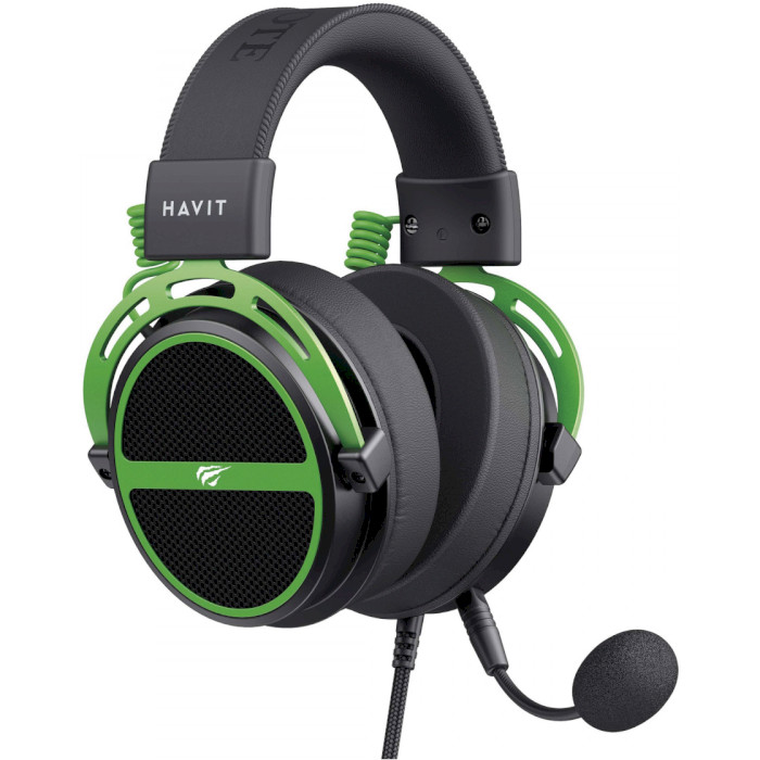 Навушники геймерскі HAVIT HV-H2030E Black/Green