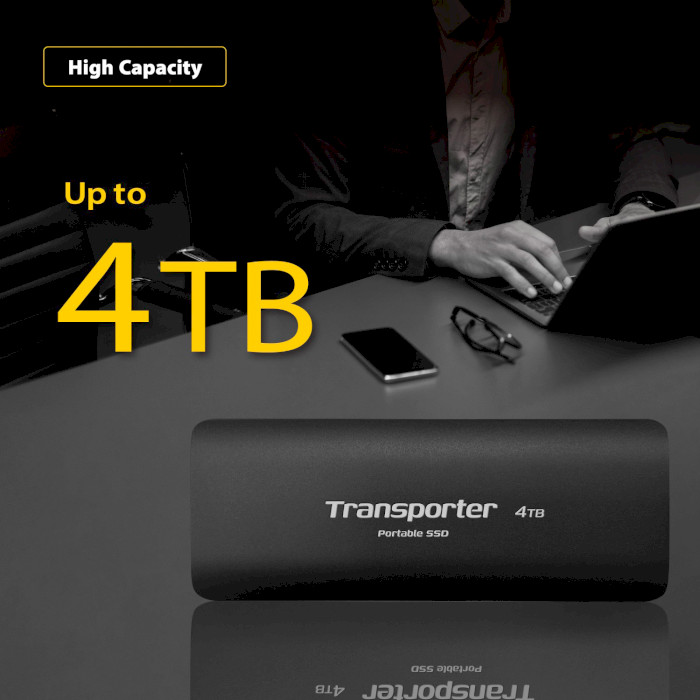 Портативный SSD диск PATRIOT Transporter 1TB USB3.2 Gen2 (PTP1TBPEC)