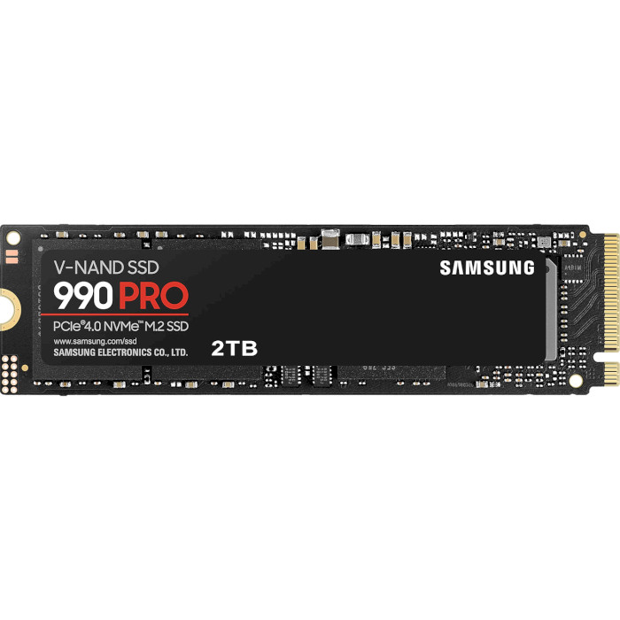 SSD диск SAMSUNG 990 Pro 2TB M.2 NVMe (MZ-V9P2T0B)