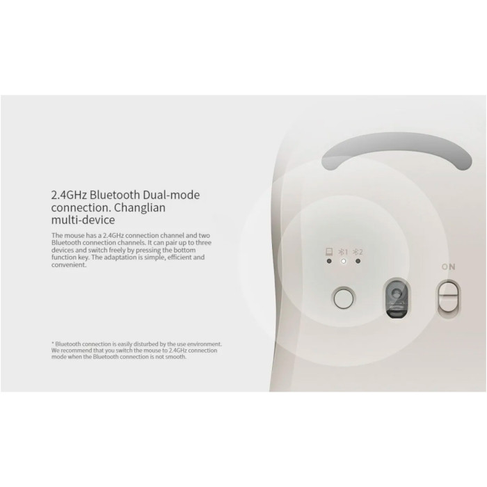 Мышь XIAOMI Wireless Mouse 3 Dark Gray (BHR8913GL)