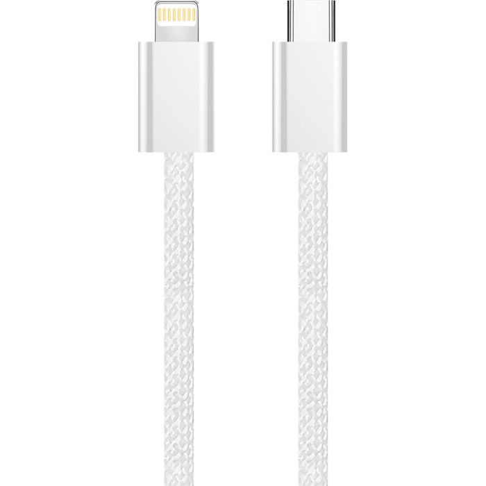 Кабель COLORWAY USB-C to Lightning 3A 1м Gray (CW-CBPDCL061-GR)