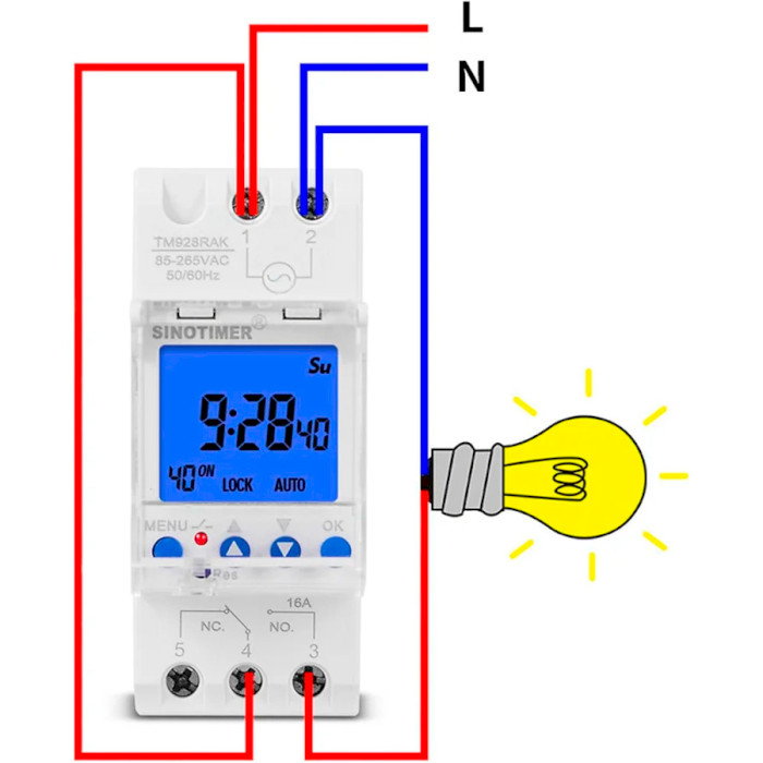 Реле времени SINOTIMER TM928RAKL