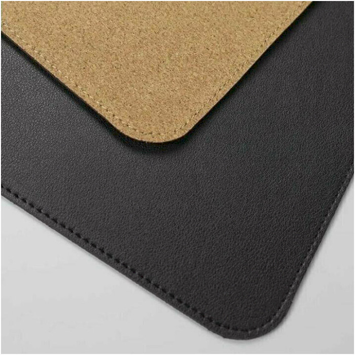 Коврик для мыши XIAOMI MiiiW Oversize Leather Cork Mouse Pad Black (MWMLV01)