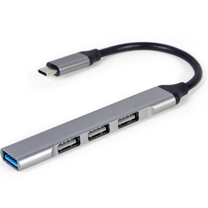 USB-хаб GEMBIRD USB-C to 1xUSB3.1, 3xUSB2.0 (UHB-CM-U3P1U2P3-03)