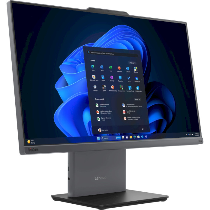 Моноблок LENOVO ThinkCentre Neo 50a 24 Gen 5 Luna Gray (12SD000XUI)