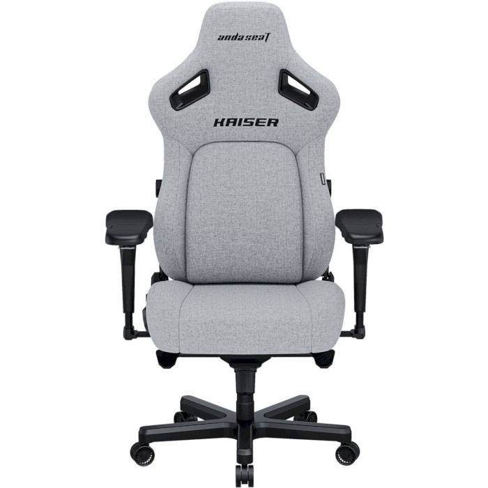 Крісло геймерське ANDA SEAT Kaiser 4 Gray Fabric Size XL