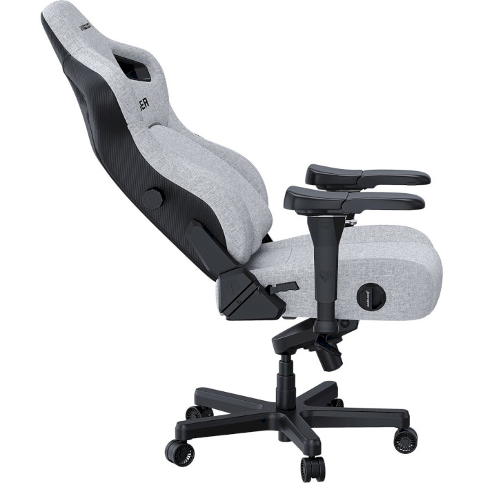 Крісло геймерське ANDA SEAT Kaiser 4 Gray Fabric Size XL