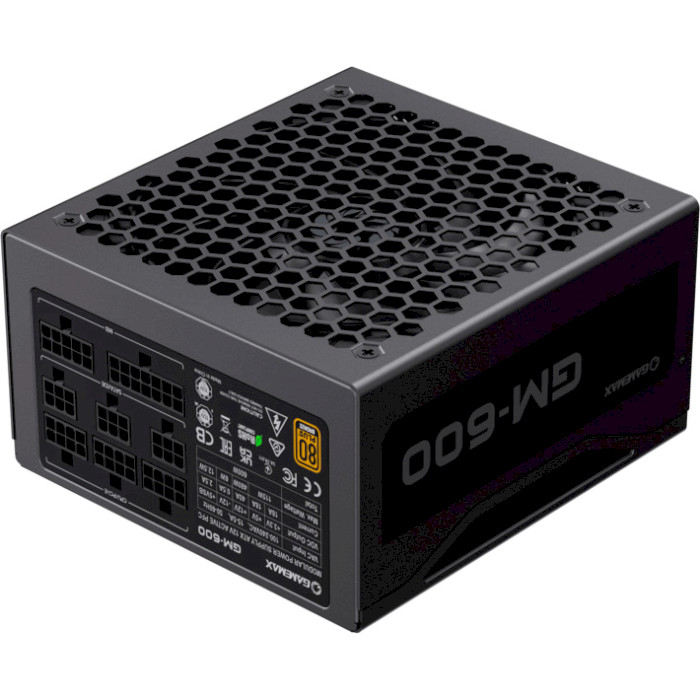 Блок живлення 600W GAMEMAX GM-600 Modular Black