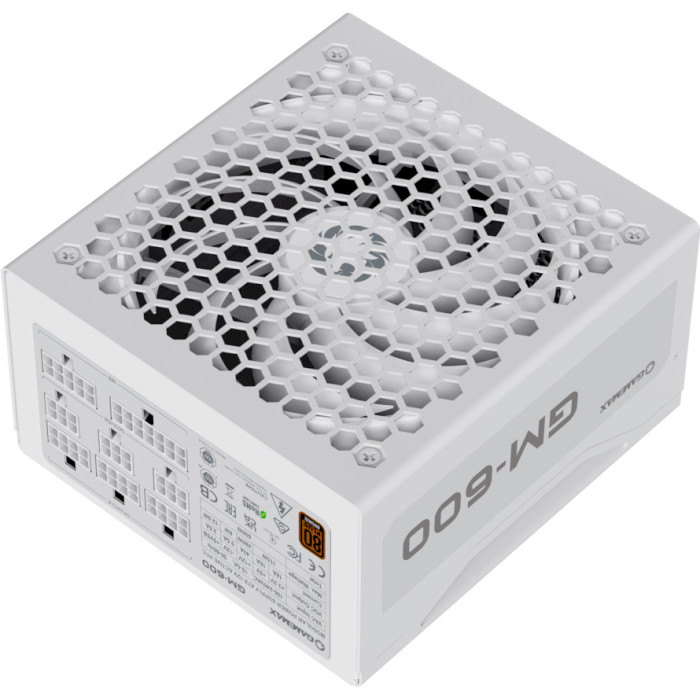 Блок живлення 600W GAMEMAX GM-600 Modular White