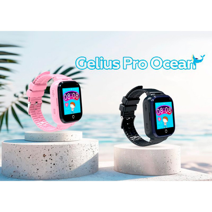 Детские смарт-часы GELIUS Pro Ocean GP-PK007 Black