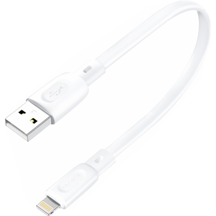 Кабель FONENG X107 USB-A to Lightning 2.4A 0.25м