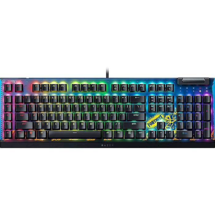 Клавіатура RAZER BlackWidow V4 X Yellow Switch Fortnite Edition (RZ03-04703600-R3M1)