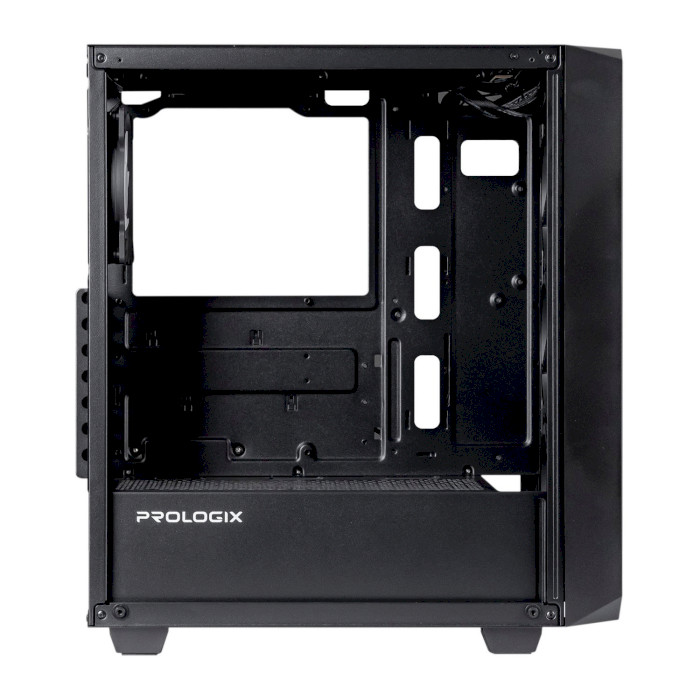 Корпус PROLOGIX E120 Tempered Glass&Mesh Black