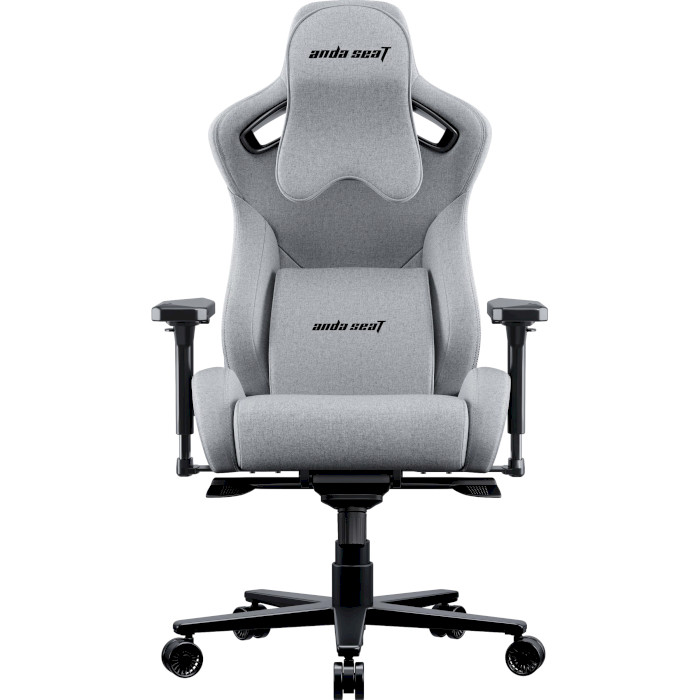 Крісло геймерське ANDA SEAT Kaiser 2 Pro Gray Fabric Size XL