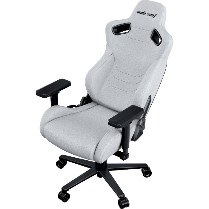 Крісло геймерське ANDA SEAT Kaiser 2 Pro Gray Fabric Size XL