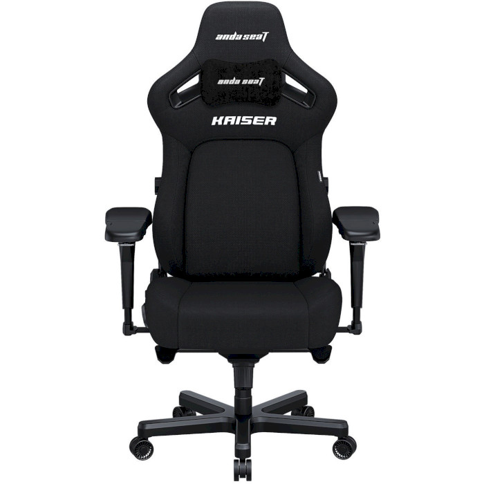 Кресло геймерское ANDA SEAT Kaiser 4 Black Fabric Size XL