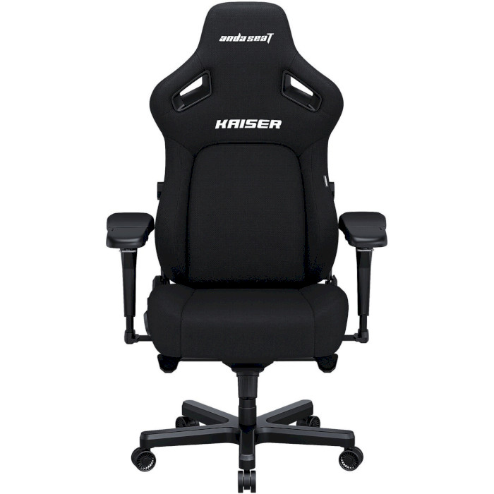 Кресло геймерское ANDA SEAT Kaiser 4 Black Fabric Size XL