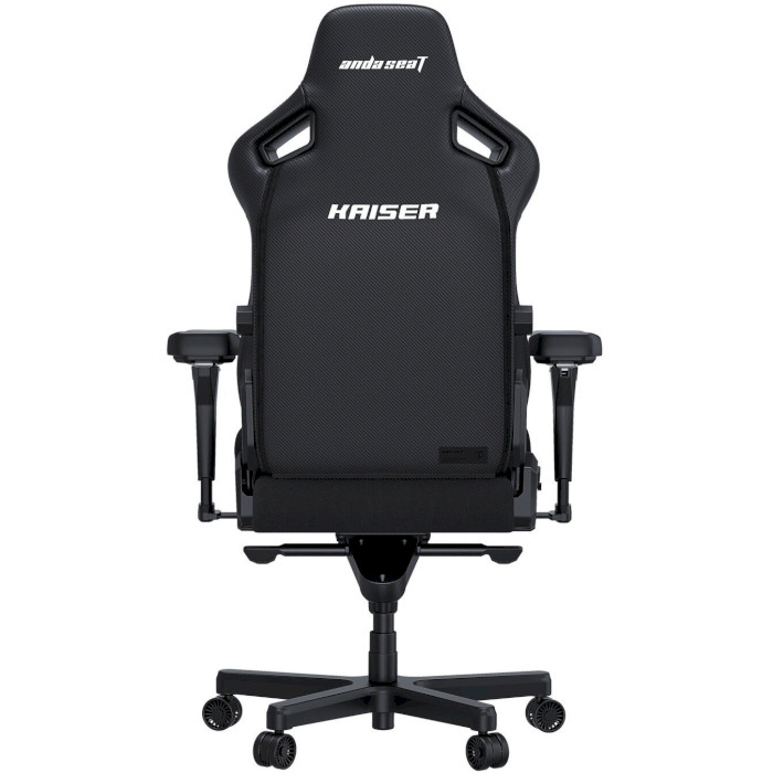 Крісло геймерське ANDA SEAT Kaiser 4 Black Fabric Size XL