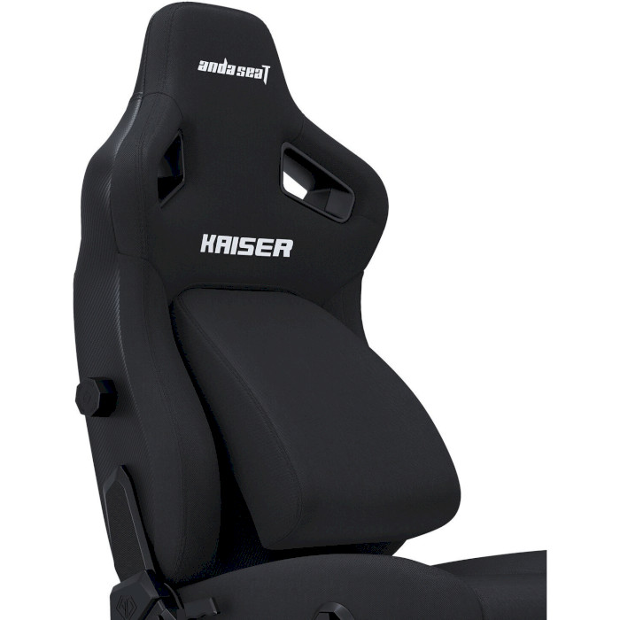 Кресло геймерское ANDA SEAT Kaiser 4 Black Fabric Size XL