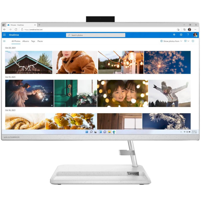 Моноблок LENOVO IdeaCentre AiO 3 24IAP7 White (F0GH01G4RK)