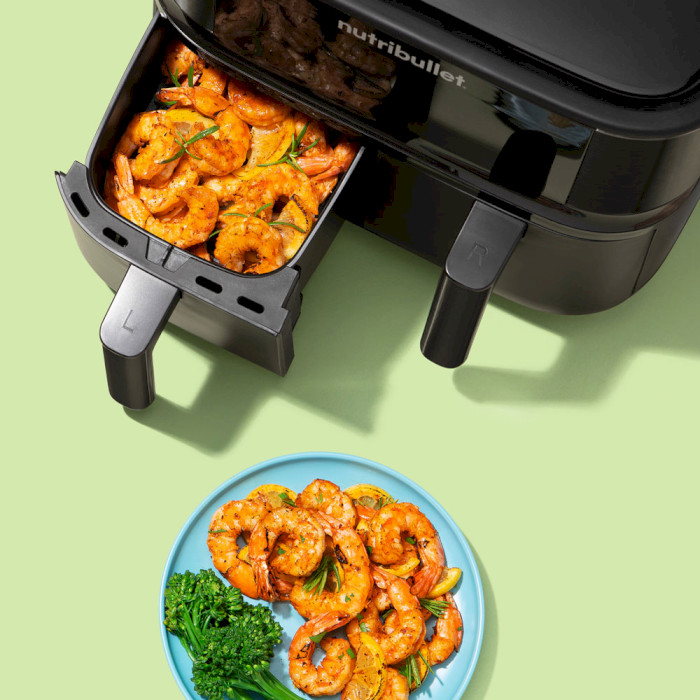 Мультипечь NUTRIBULLET Twin Drawer Air Fryer NBA081B