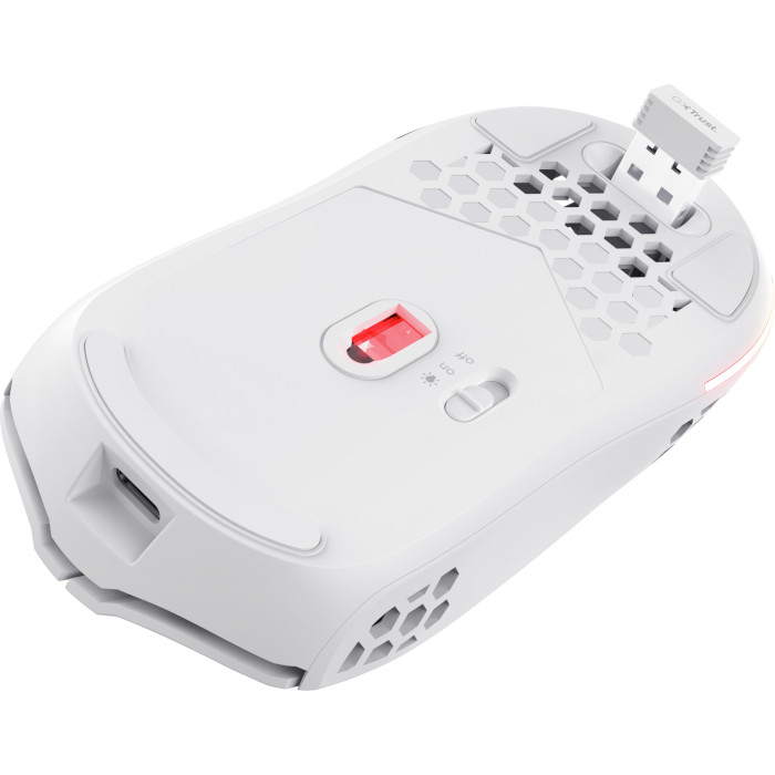 Миша ігрова TRUST Gaming GXT 929 Helox White (25390)