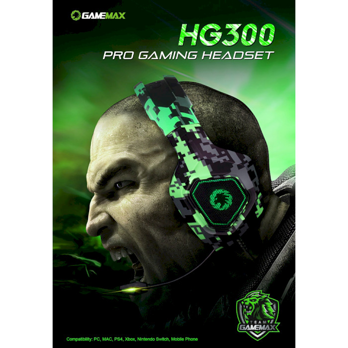 Наушники геймерские GAMEMAX HG300