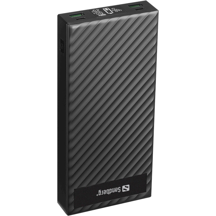 Повербанк SANDBERG Powerbank 2xUSB-C, 2xUSB-A, PD100W 30000mAh (420-87)