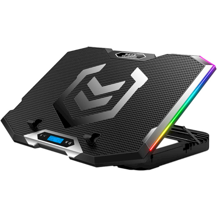 Підставка для ноутбука ICECOOREL K10 RGB Black