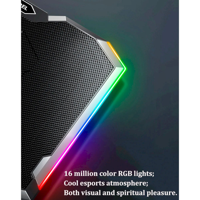 Підставка для ноутбука ICECOOREL K10 RGB Black