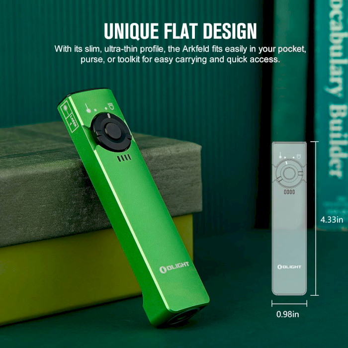 Фонарь OLIGHT Arkfeld Green Beam Lime Green