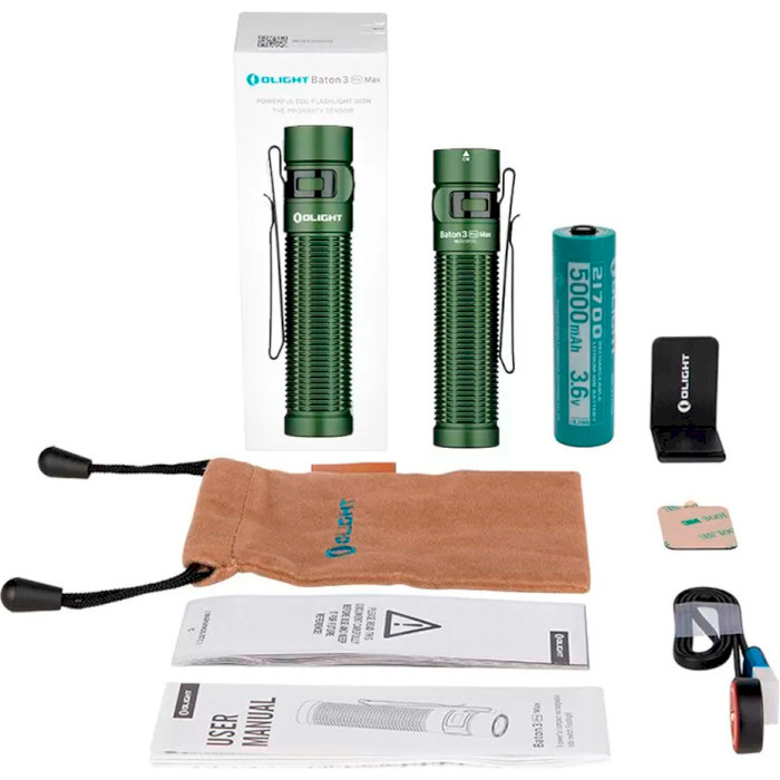 Ліхтар OLIGHT Baton 3 Pro Max OD Green